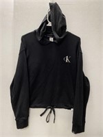 CALVIN KLEIN WOMEN'S CROP HOODIE SIZE MEDIUM