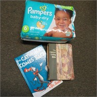 Pampers, Cat in the Hat Book