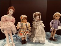 4 miscellaneous dolls