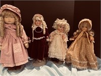 4 miscellaneous dolls - super cute