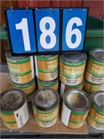 12 cans of satin floor finnish