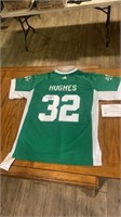 Saskatchewan Roughriders Autographed Hughes #32