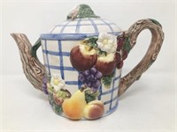 Omnibus Fitz and Floyd Fruit Arbor Teapot