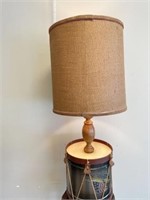 Vintage Drum Lamp