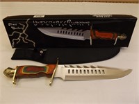 Undertaker Warrior Knife w/Sheath