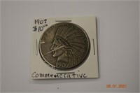 1907 Commemorative $10 Token