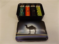 4 Camel Lighter in Collector Tin