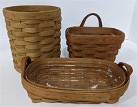 Small Longaberger Basket lot