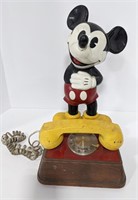 Vintage Mickey Mouse Telephone, Hang-up Arm