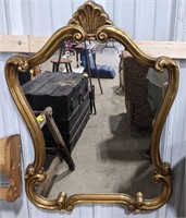 Wall Mounted Mirror, 35"x25"