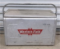 Vtg Western Field Cooler, 21"x12½"x9½"