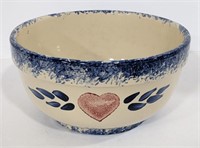 Ceramic Mixing Bowl, 9¼" Dia, Unmarked