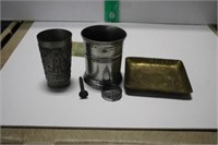 PEWTER CUPS AND MORE