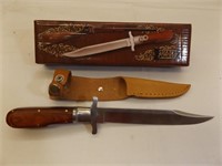 Wood Handle Sharps Cutlery Folding Knife