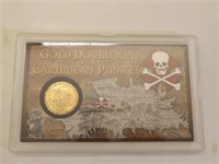 Replica Gold Doubloon of the Caribbean Pirates