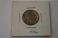 1936 US Indian head Nickel