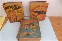 3 Vintage Books Insector Wade, Winslow & Smilin J
