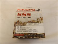 555 Rounds Winchester 22LR