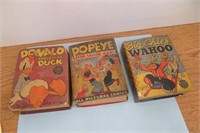 Vintage Donald  Duck, Popeye& Big Chief Wahoo