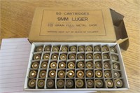 Ammo 50 Rounds  9mm Luger Hollow Points