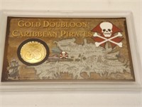 Gold Doubloon of the Caribbean Pirates Replica