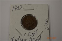1882 US Indian Head Penny