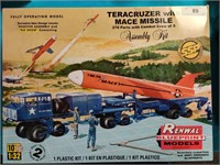 Vintage never opened Renwal Teracruzer missle kit