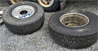 Aluminum Wheels, Tractor Trailer Tires. 425 / 65