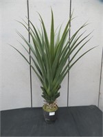 ARTIFICAL PLANT - 48" TALL - POT CRACKED