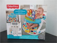 FISHER PRICE SIT ME UP FLOOR SEAT W TOY TRAY