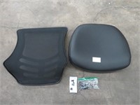 BLACK OFFICE CHAIR BACK REST - SEAT - NO STAND