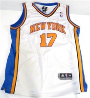 Jeremy Lin Knicks 17 NBA Addidas Jersey Sz 54