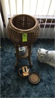 Baskets with Sewing Supplies