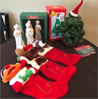 Christmas Stockings, Tree and more