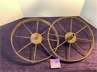 Old Metal Wheels