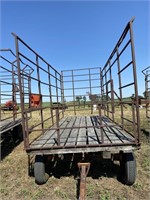 8 x 16 Bale Cage very rough floor