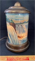 WONDERFUL 1956 MOTION LAMP - NIAGARA FALLS - WORKS