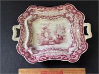 PRETTY EARLY 1800’S TRANSFERWARE BOWL