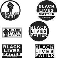 Black Lives Matter Sticker Decals