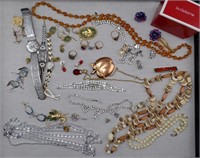 Amazing Signed Gold Filled Estate Costume Jewelry