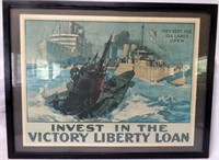 1964 Invest in The Victory Liberty Loan WWI Poster