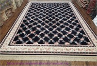 8'8" x 12' Karastan Flower Garden of Eden Wool Rug