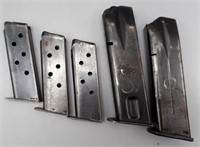 5 Firearm Gun Magazines Sig Sauer