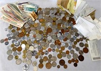 Real Currency & Coins, Travel Money, $80+ Euros