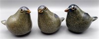 Velta's Original Stoneware Pottery Birds
