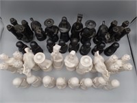 Mid Century Ceramic Chess Set