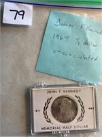 1964 HALF DOLLAR COIN