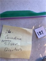 26-CANADIAN QUARTERS