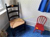 Sewing Chair and Child's Chair