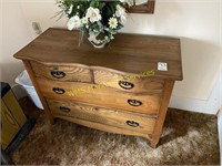 43" Chest of Drawers w/Hanging Mirror